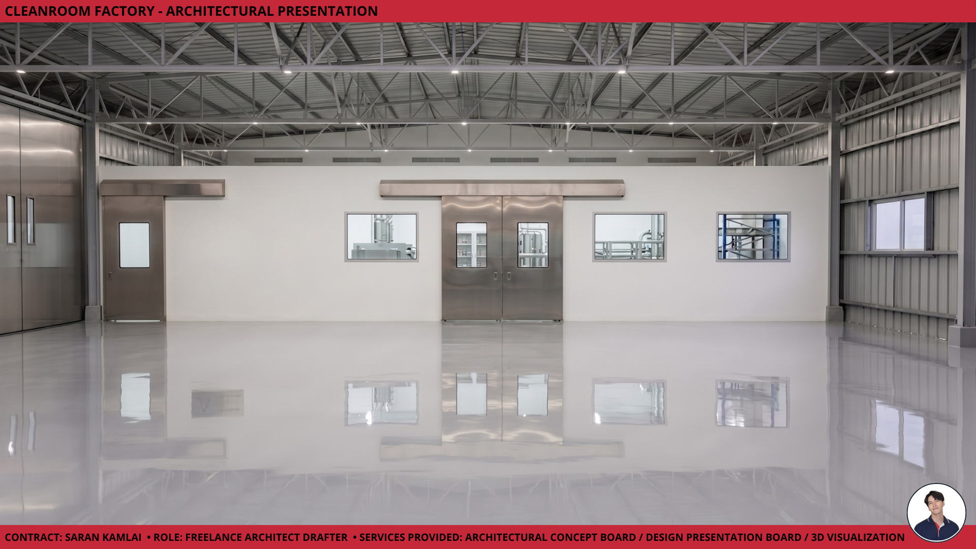 Cleanroom Factory — Wide View